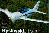 Stream na obálce polské letecké revue