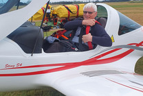 To the Chathams in a modern microlight 