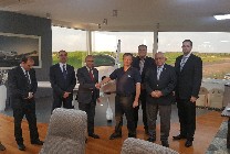 Egyptian Government Representatives Sign a Memorandum