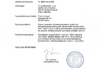 Pro letoun Sirius jsme ve Finsku získali typový certifikát na 600 kg