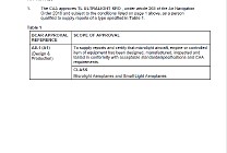 Certified as first foreign aircraft manufacturer in the UK