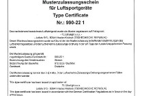Typový certifikát na 600 kg MTOW pro Stream v Německu