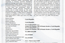 Type certificate TL 3000 Sirius