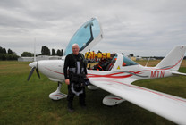 To the Chathams in a modern microlight 