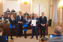 Jiří Tlustý Honored at the Czech Parliament