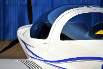 Sports Sting with blue design.