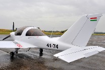 Sting with retractable landing gear headed to Hungary. 