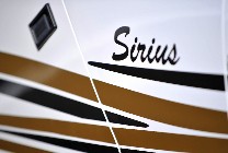 Zlatý luxusní Sirius.