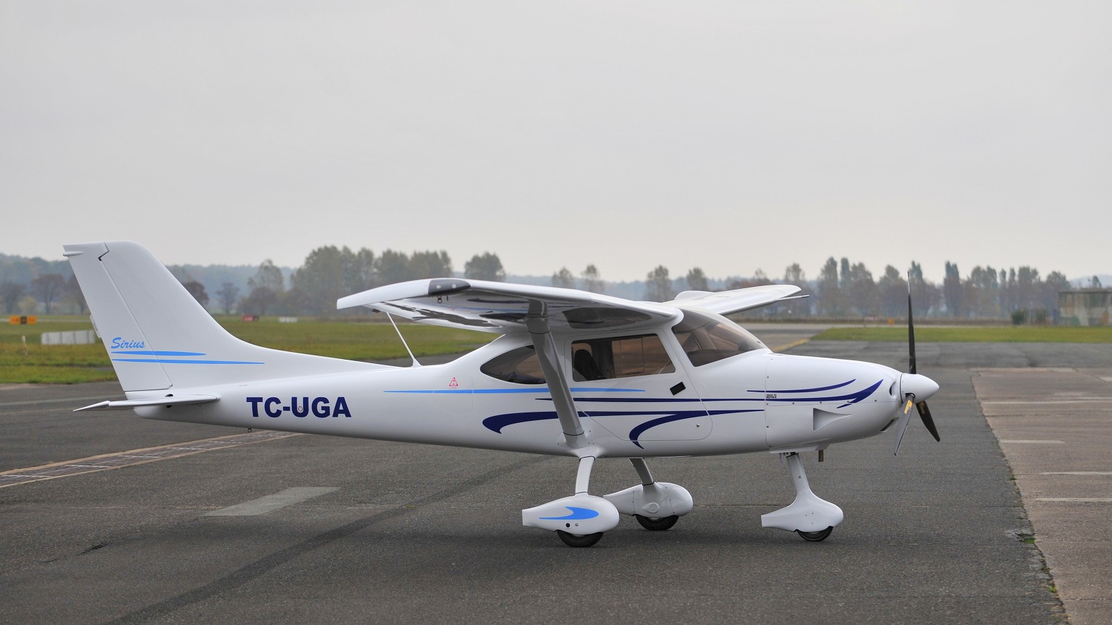 a new blue one will join a flying school as a training plane